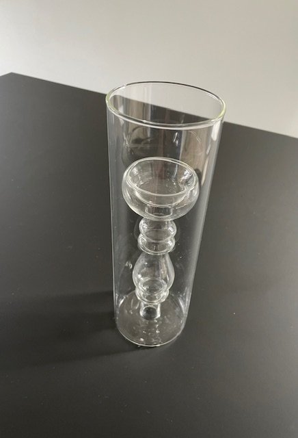 Image 1 of Set of 2 Serax "Tube" Windlights/Vases - design René Barba