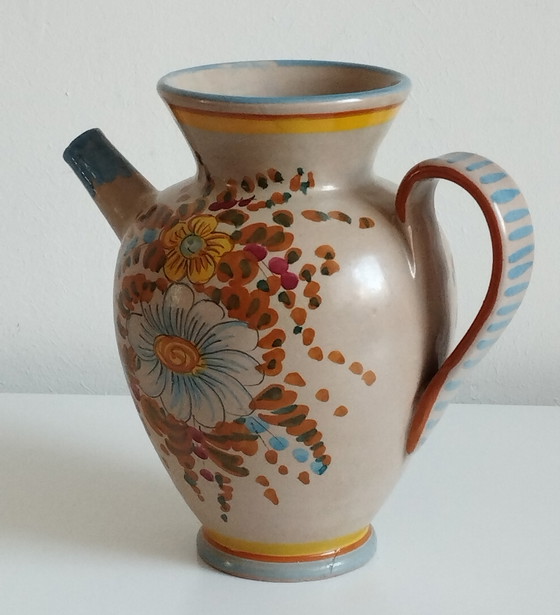 Image 1 of Deruta/Italië Voorjaarskruik/Karaf