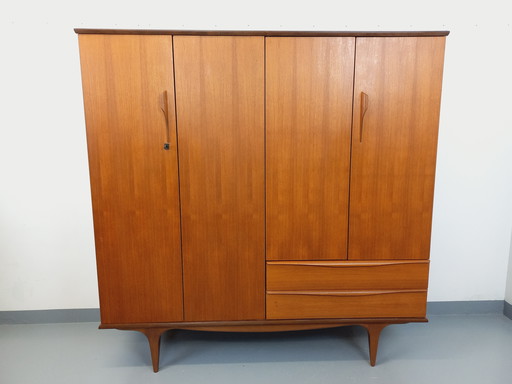 Scandinavian-style teak wardrobe from the 60s