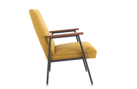 Image 1 of Gispen Fauteuil 'Genie' Vintage Nieuw Gestoffeerd