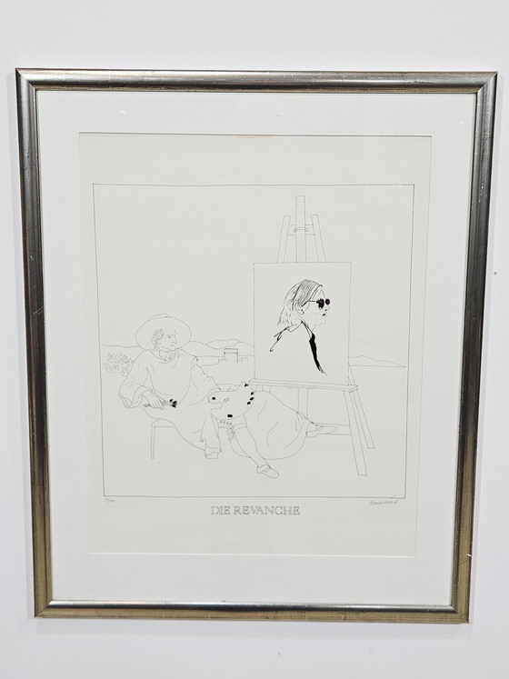 Karl Frederik Reutersward, Die Revanche, jaren 70, Giclée Print (photo 11 of 17)