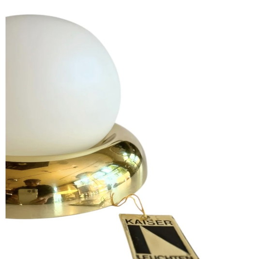 Image 1 of Set vintage di quattro lampade da soffitto di Kaiser Leuchten, Germania, anni '50