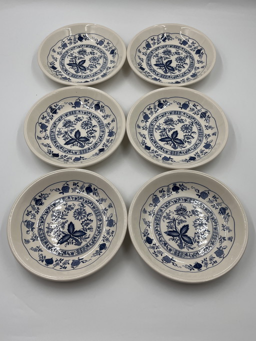Set aus 6 tiefen Tellern Biltons