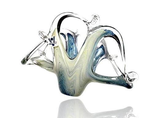 Hand-Blown Murano Glass Napkin Holders