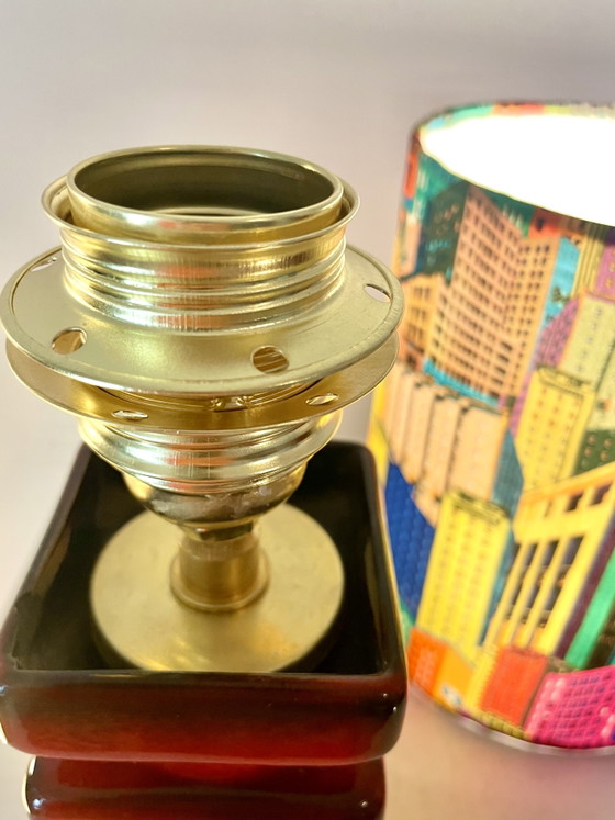 Cari Zalloni For Steuler Keramik - Cordless Table Lamp – Steuler Keramil - West German Pottery, Brass (photo 14 of 16)