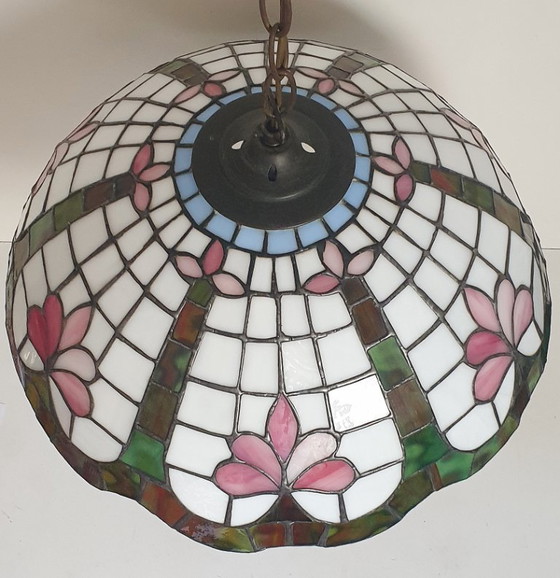 Stained Glass - Tiffany Style Lotus Flower Pendant Lamp (photo 51 of 65)