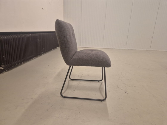 Image 1 of 2x SHOWROOM OUTLET - Eetkamerstoelen Dante - Teddy - NIEUW