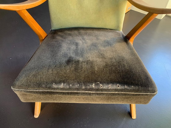 Sillón lounge Mid-century – Sillones, Textil (photo 5 of 5)