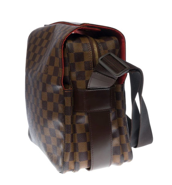 Image 1 of Borsa LOUIS VUITTON Naviglio in tela marrone - 100238