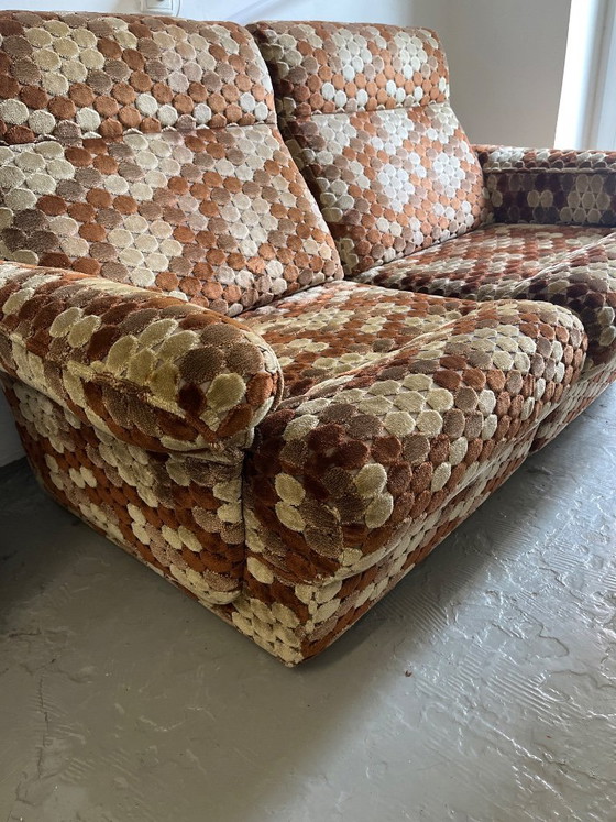 Image 1 of Space Age style Sofa from the 70’s, Funky Upholstery