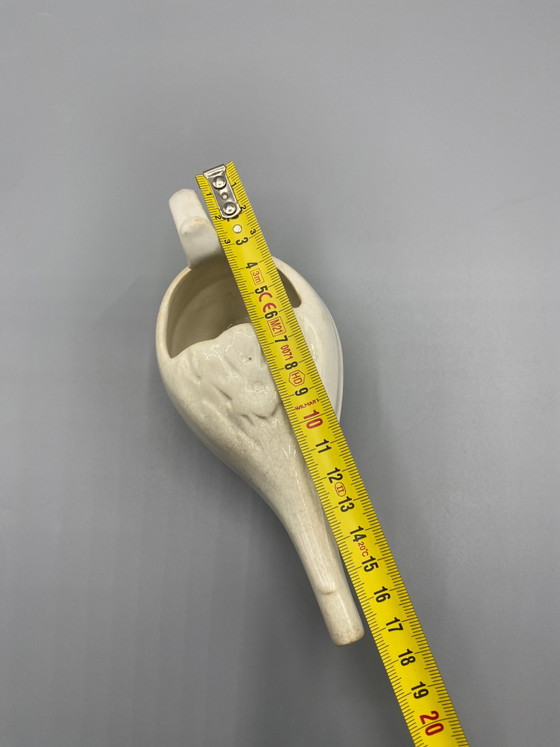 Faience voederbak voor invaliden (eendvormig) – Digoin en Sarreguemines – Decoratieve objecten (photo 6 of 7)