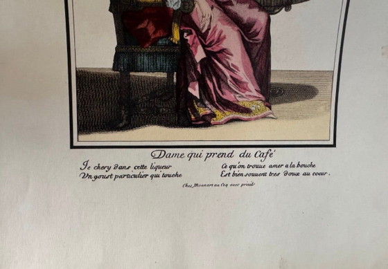 Se vende un precioso conjunto de 2 láminas históricas francesas de la conocida serie Bonnart. (photo 5 of 8)