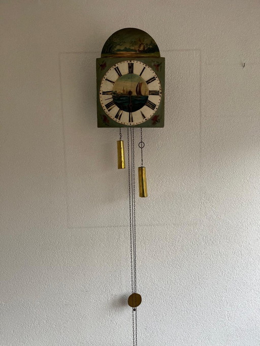 Orologio a pendolo frisone occidentale antico