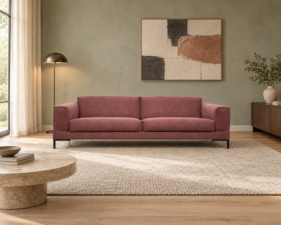 DIVANO 3 POSTI Design on Stock Aikon NUOVAMENTE RIVESTITO + GARANZIA, Divani 3 posti, Altro, Metallo, Rosa (foto 2 di 7)