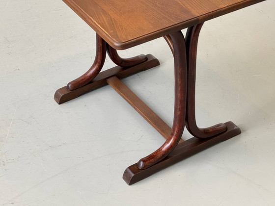 Image 1 of Kindertafel uit het midden van de 20e eeuw, gemaakt van beukenhout, jaren 70.