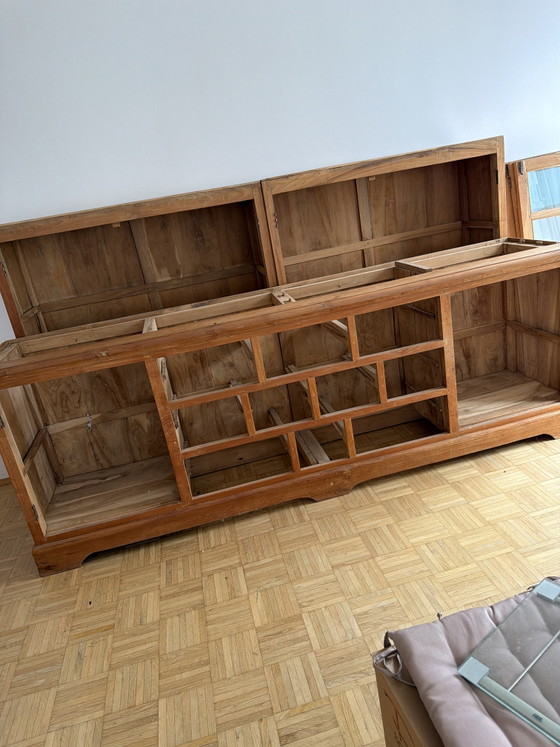Handgefertigte Teakholz-Wohnwand „Dirk“ | Schultz – Der Möbelmacher | 2004 – Schultze - Die Möbelmacher (photo 9 of 9)
