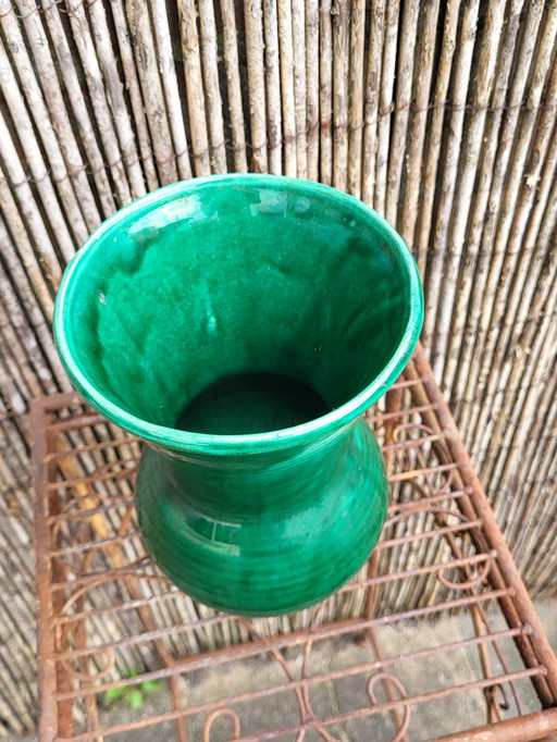 Oude Groene Vaas van Longchamp