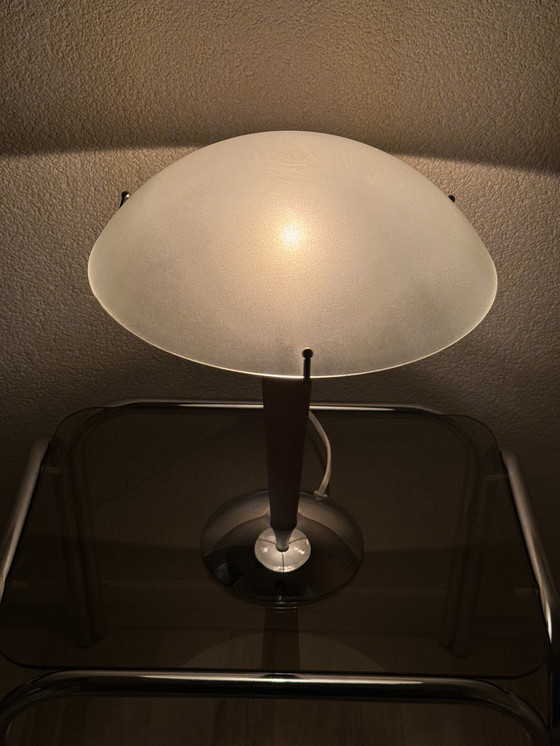 Image 1 of Vintage IKEA Kvintol Paddestoel Lamp, tafellamp uit de jaren 80, Pop-Art, Space Age
