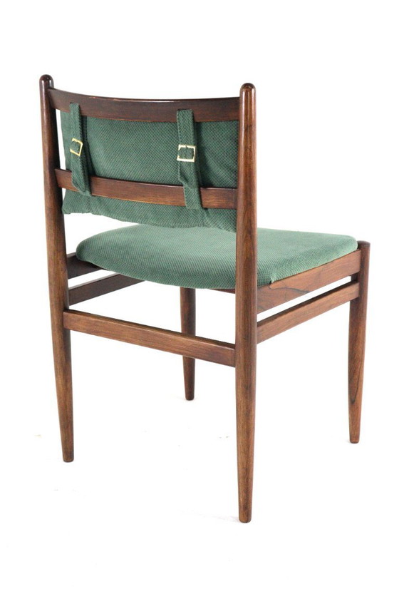 Image 1 of Ensemble de 4 chaises vintage en palissandre « Quern ».