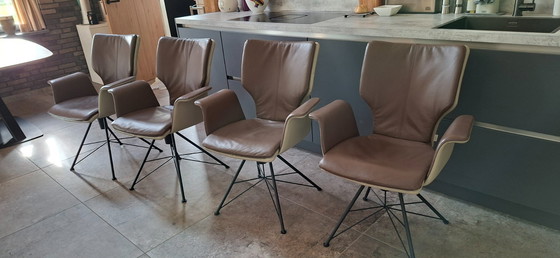 Image 1 of 4 chaises de salle à manger Bert Plantagie