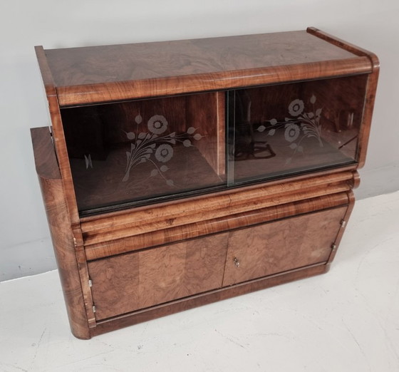 Image 1 of Art Deco Cabinet Bar, 1940s