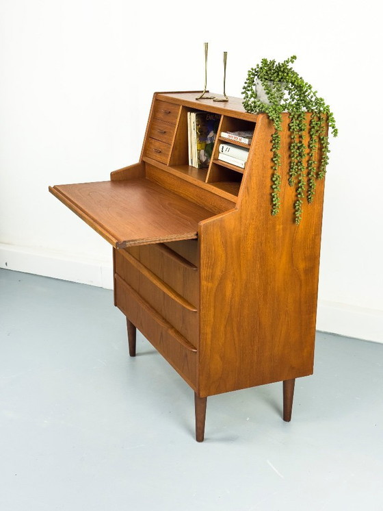 Image 1 of Scrivania in teak di Chr. Møller, anni '60