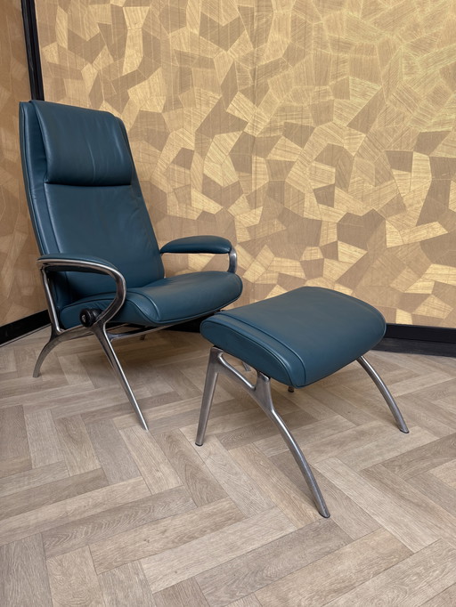 Stressless model Paris high back with footstool