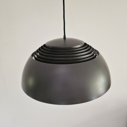 Lampe pendante vintage Louis Poulsen AJ Royal 500 - Gris/Anthracite - Ø 50 cm - Design Arne Jacobsen - Danemark
