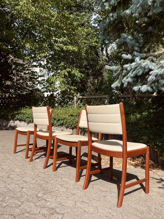 Image 1 of Uldum Möbelfabrik Sedie da pranzo in teak Danimarca