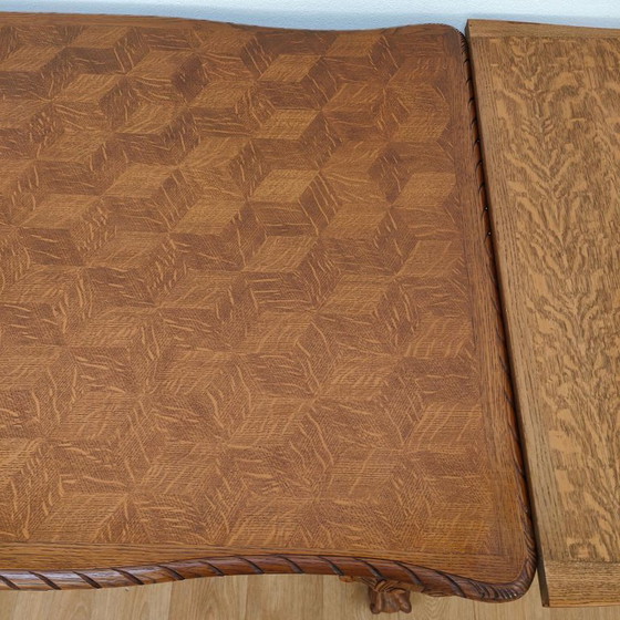 Tavolo da pranzo antico vintage rustico allungabile. Legno – Tavoli da pranzo, Wood (photo 16 of 17)