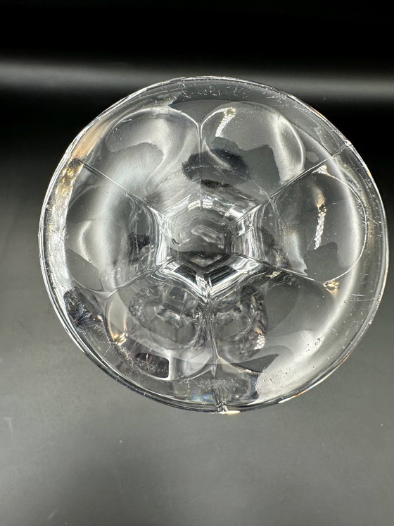 Image 1 of Copas de vino de cristal de plomo, Alemania, década de 1960, Anna Hütte