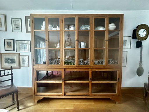 Antiquitätenladenschrank / Apothekerschrank – vitrinekasten, Wood