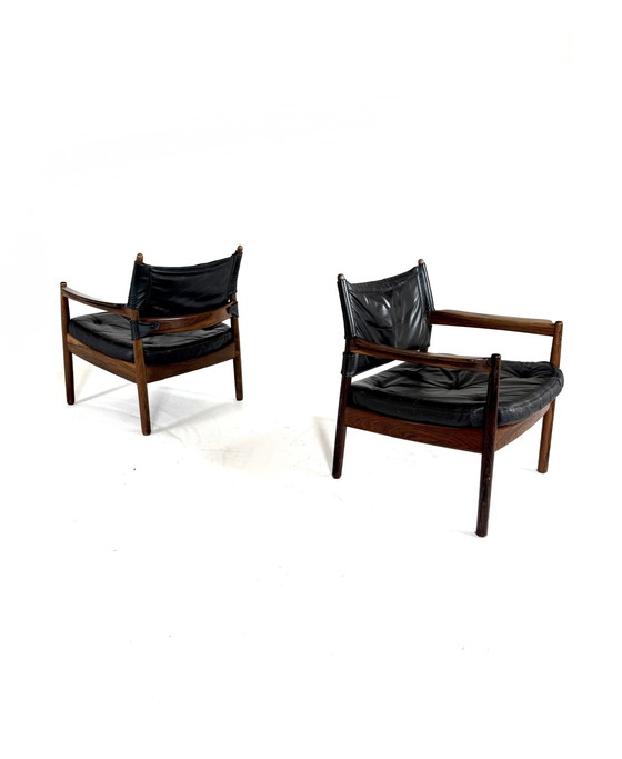 Image 1 of Set of 2 vintage armchairs, Gunnar Mystrand ‘70