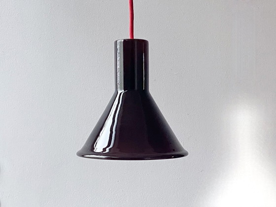 Image 1 of Red Michael Bang P&T mini pendant light Holmegaard