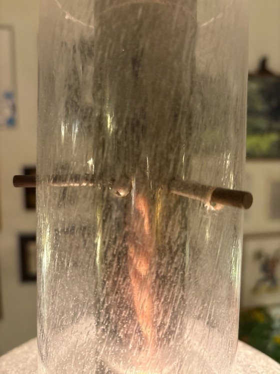 Lampada a sospensione Vintage Temde anni '70 – Lampade a sospensione, Cromo, Vetro (photo 6 of 6)