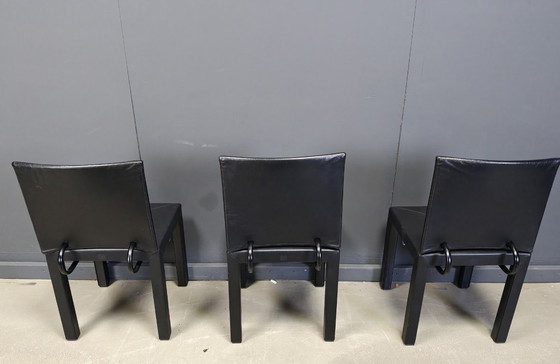 Image 1 of Sillas de comedor Arcadia de Paolo Piva para B&B Italia, juego de 6