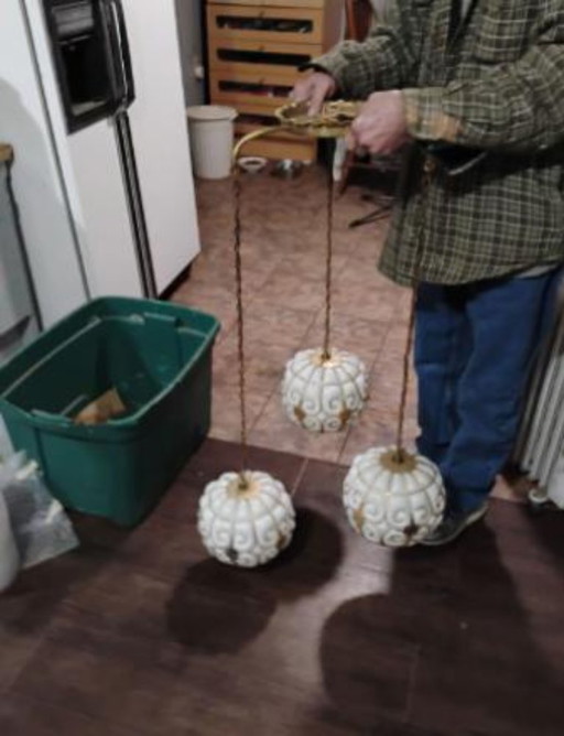 Murano-lampen uit het midden van de vorige eeuw