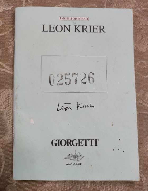 Mesa de centro Giorgetti Magna, diseño Leon Krier – Mesas de centro, Wood (photo 6 of 9)