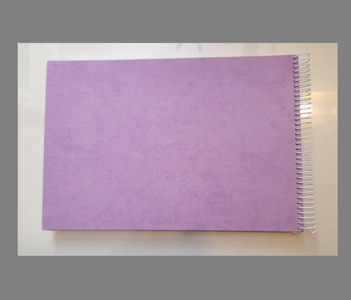 Hand-painted and hand-bound notebooks on handmade paper. Unique designs. Signed by the artist. New.