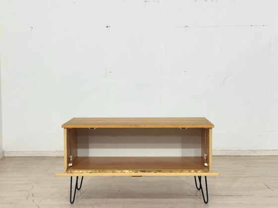 Image 1 of Hellerau dressoir/ladekast serie 427 – design uit het midden van de 20e eeuw