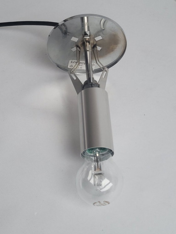 Image 1 of 6x Glashutte Limburg pendant lights 1970s