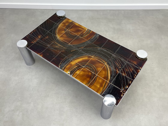 Image 1 of Vintage Space Age Belarti coffee table