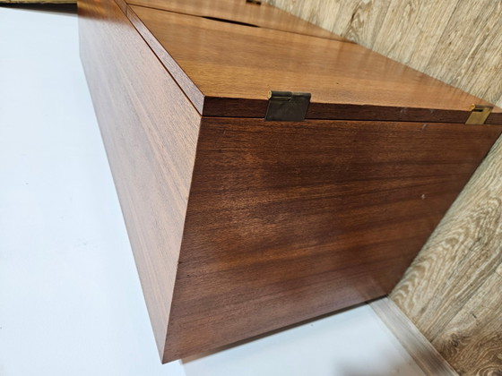 Cassettiera Vintage in Teak, anni '60 – Cassettiere, Brass, Scandinavian (photo 15 of 27)