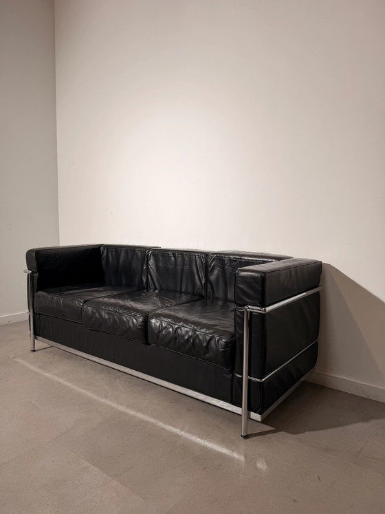 Ensemble de Canapés style Cassina “Le Corbusier” – Réplique Le Corbusier (photo 8 of 8)