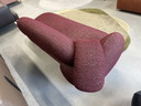 Leolux Pulla Divan XL Sofa Mondo fabric Viola 225xD105