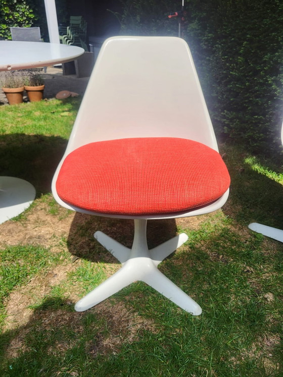 Mesa y 2 sillas Arkana – Conjuntos de comedor, Plastic, Textile (photo 3 of 9)