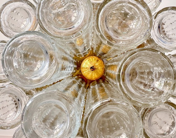 Image 1 of Vintage Glashütte Limburg Plafondlamp