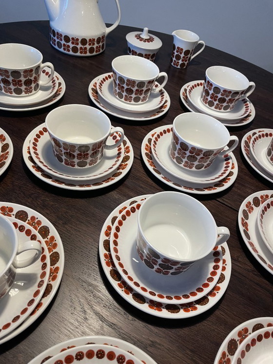 Image 1 of Turi Design Figgjo Norway “Morocco” tea set (12-person service)