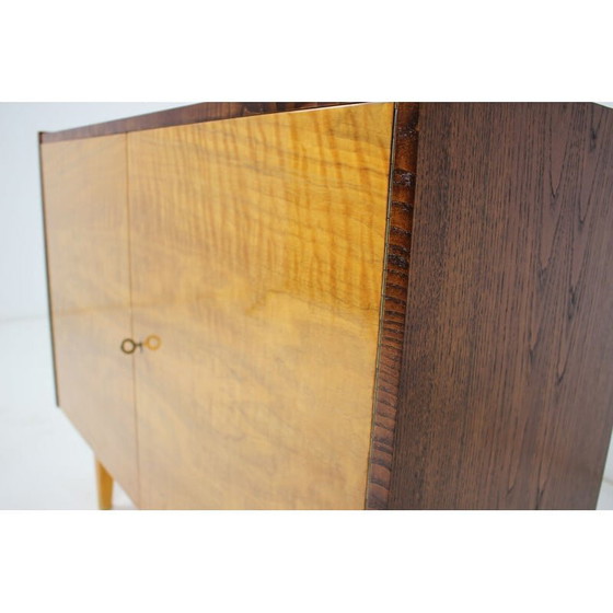 Image 1 of Vintage wooden highboard, Czech 1970