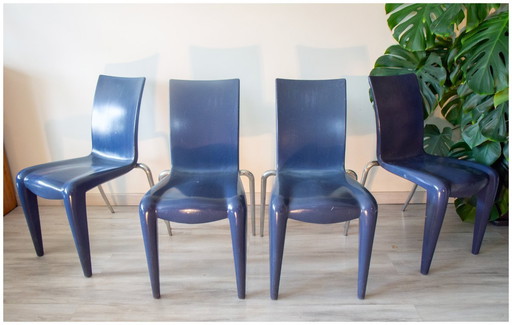 Set of 4 P.Starck chairs, VITRA edition, 1992